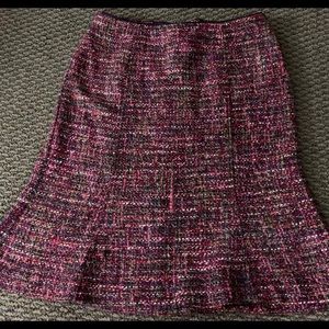 Talbots - Pink/Purple/Multicolor Skirt (Size 12)